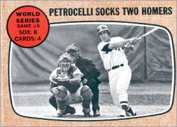 1968 Topps Baseball Cards      156     World Series Game 6-Rico Petrocelli